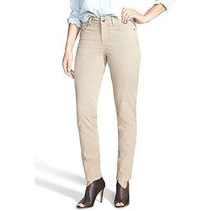 NWT HAYSEED Khaki SKINNY Petite Pants NYDJ Not Your Daughters Jeans